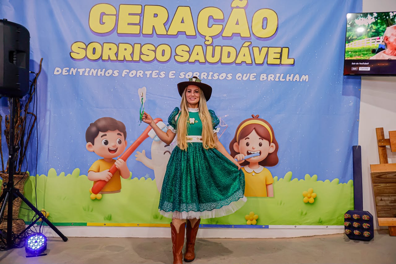 educacao em saude bucal para criancas e familias durante a Expoacre 8