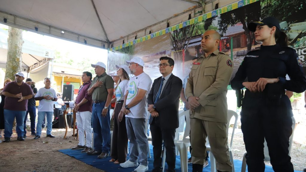Prefeitura lança Programa Cuidar Rio Branco com ações de prevenção contra enxurradas e educação ambiental 1 Lancamento Programa Cuidar Rio Branco 16 e1789499720538