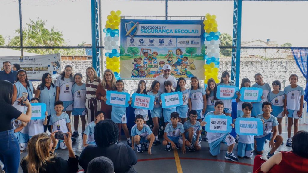 Prefeitura de Rio Branco lança Protocolo de Segurança Escolar para fortalecer proteção nas unidades de ensino 10 MAProtecao nas unidades de ensino 6 e1790264445451