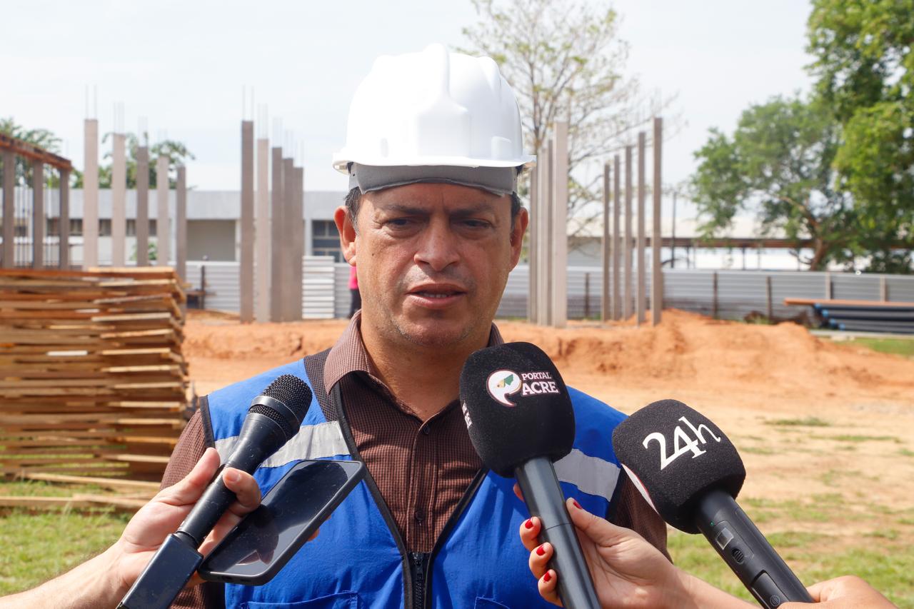 Obras de modernizacao da ETA II 9