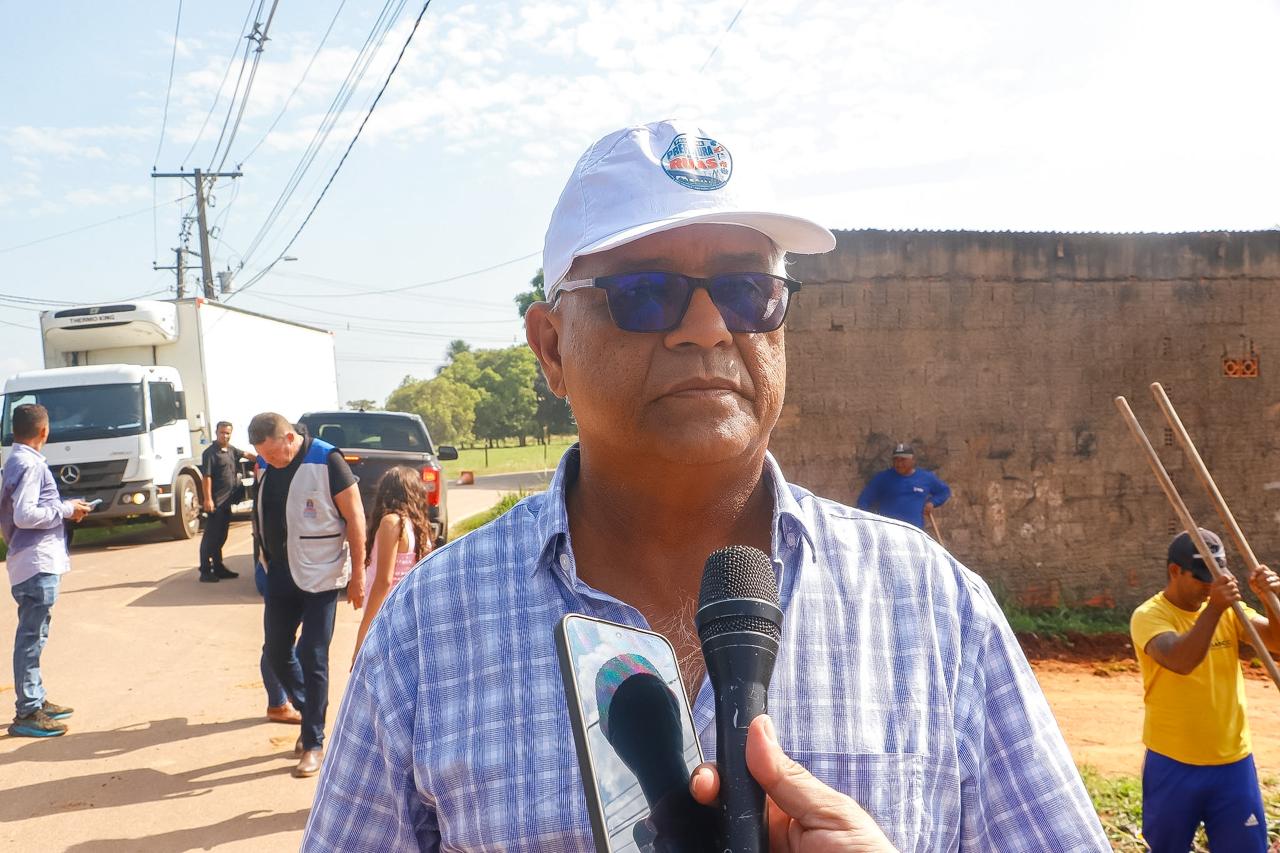 Pavimentacao do Ramal da Invasao 2