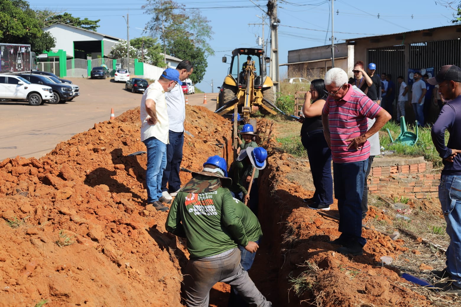 Rede de agua da Vila Jorge Kalume 11