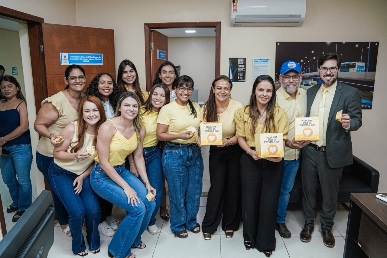 Setembro Amarelo com servidores SAMUEL 9