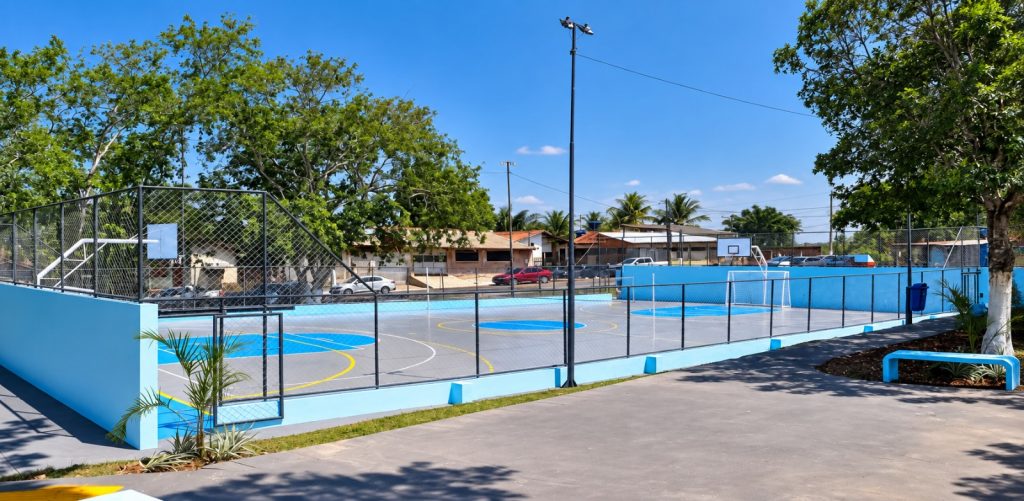 Prefeito de Rio Branco entrega nova quadra poliesportiva e praça revitalizada no Residencial Santa Cruz 5 WhatsApp Image 2026 09 16 at 14.23.32