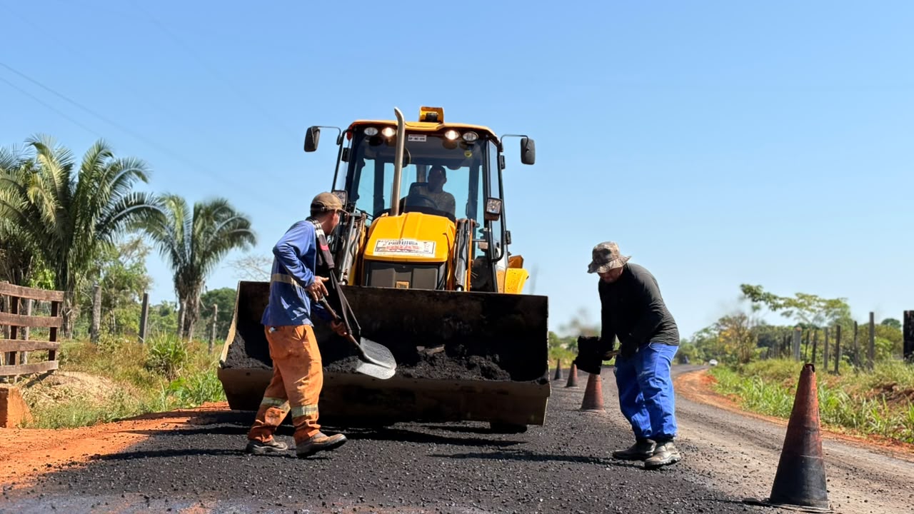 obras no Ramal Boa Agua 5
