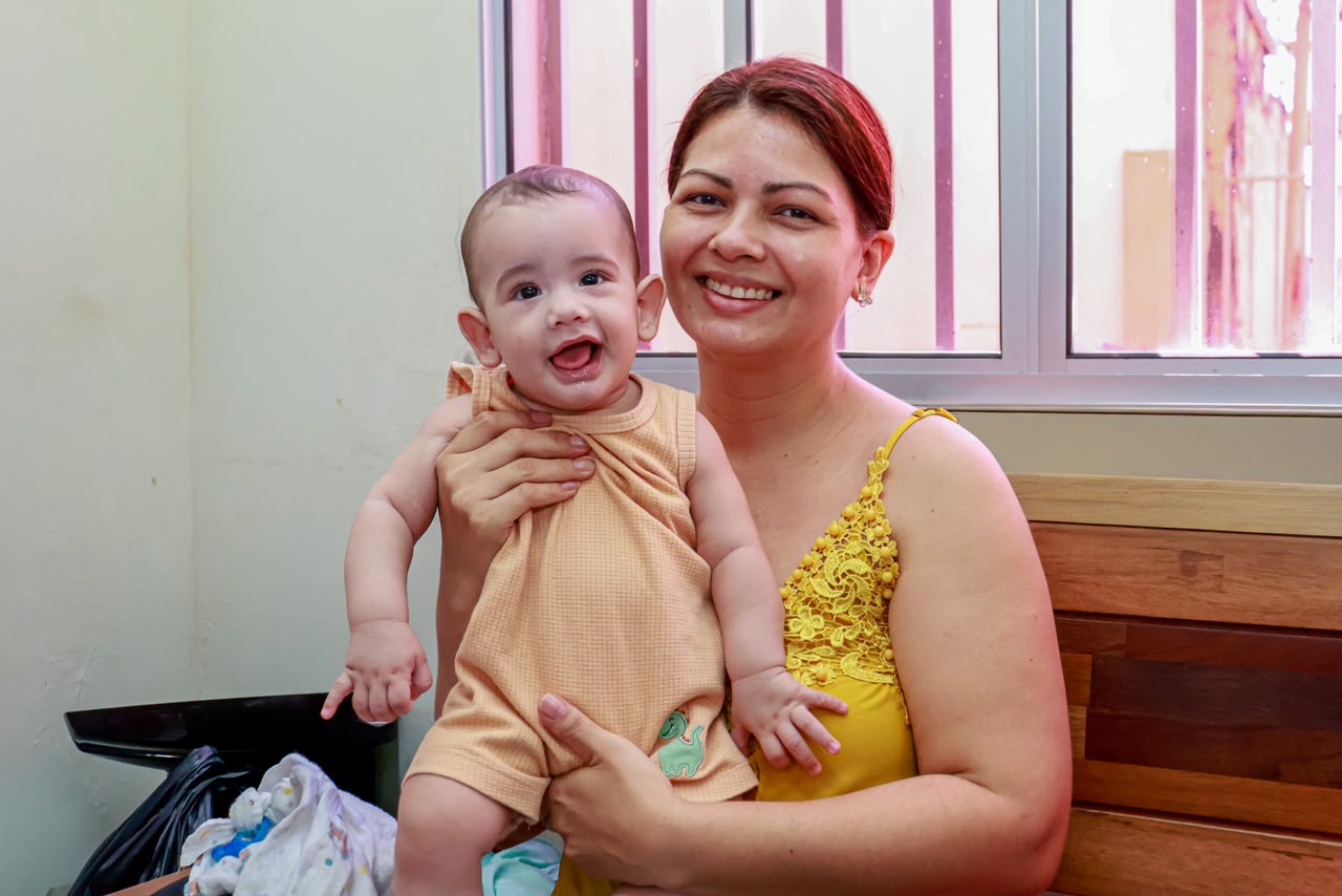 “A puericultura é muito importante porque, mesmo já tendo outro filho, surgem novas dúvidas sobre alimentação e acompanhamento do desenvolvimento”, afirmou Alian. (Foto: Átilas Moura/Secom)