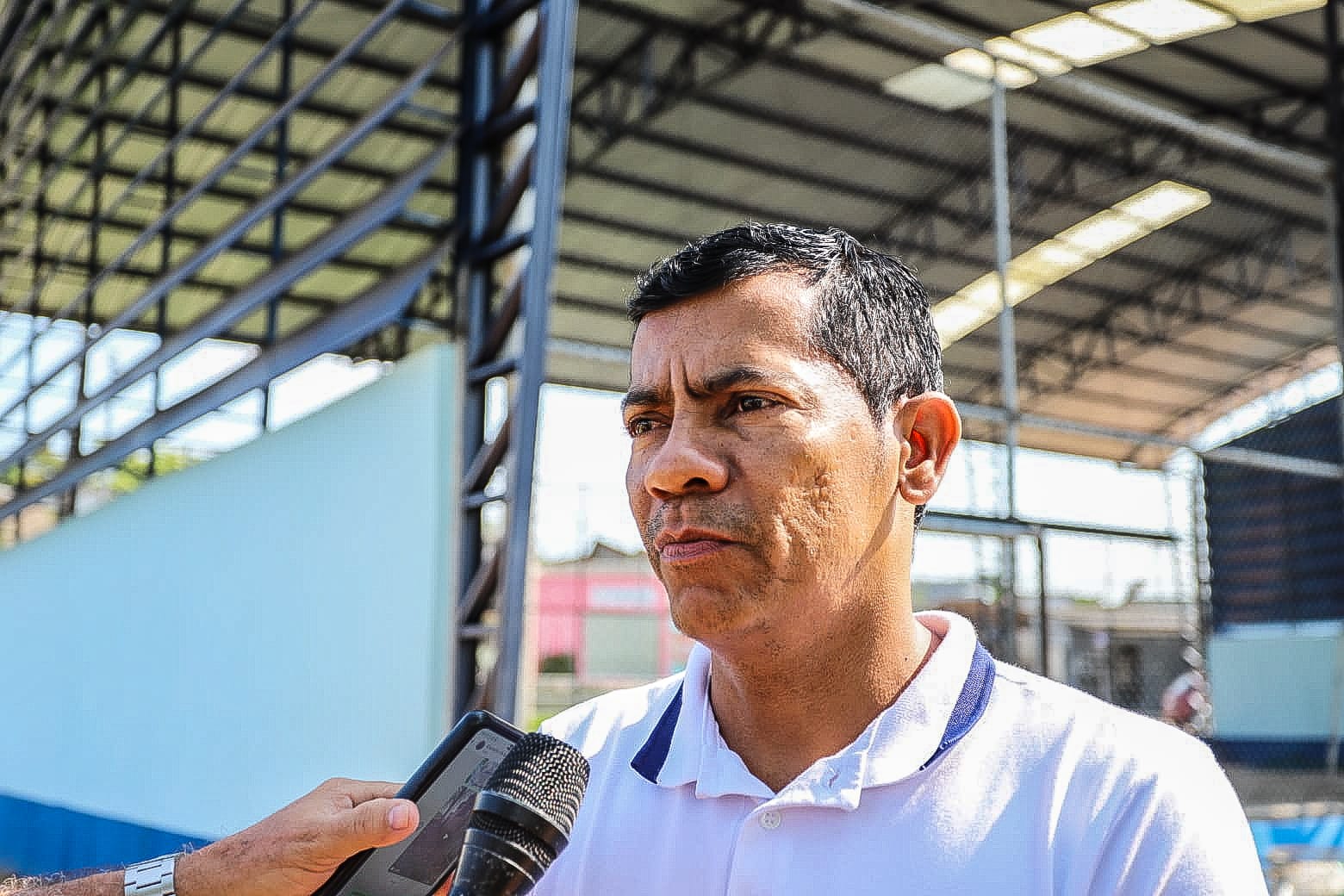 Investimentos para concluir quadra esportiva Nova Estacao 6