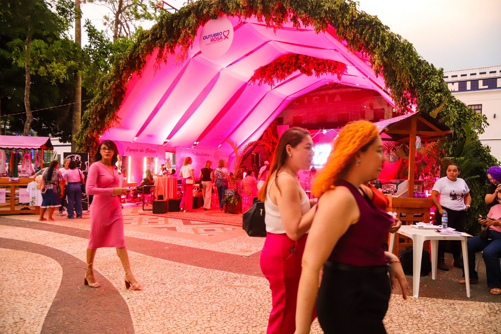 Outubro Rosa Abertura Val 18