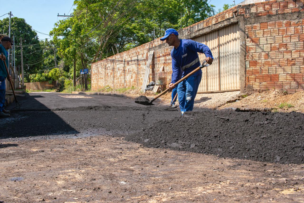 Parte alta de Rio Branco e leva pavimentacao 5