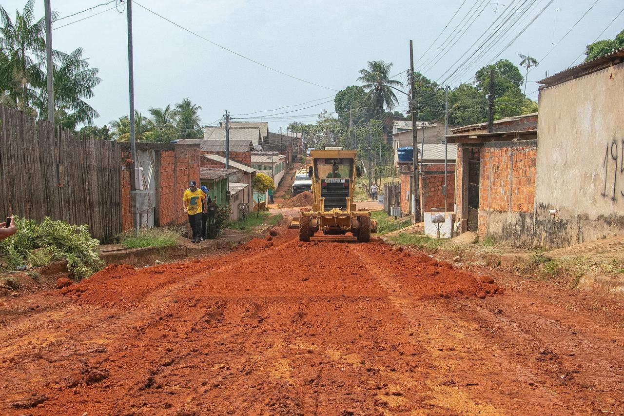 Pavimentacao e mais seguranca bairro Vitoria 7